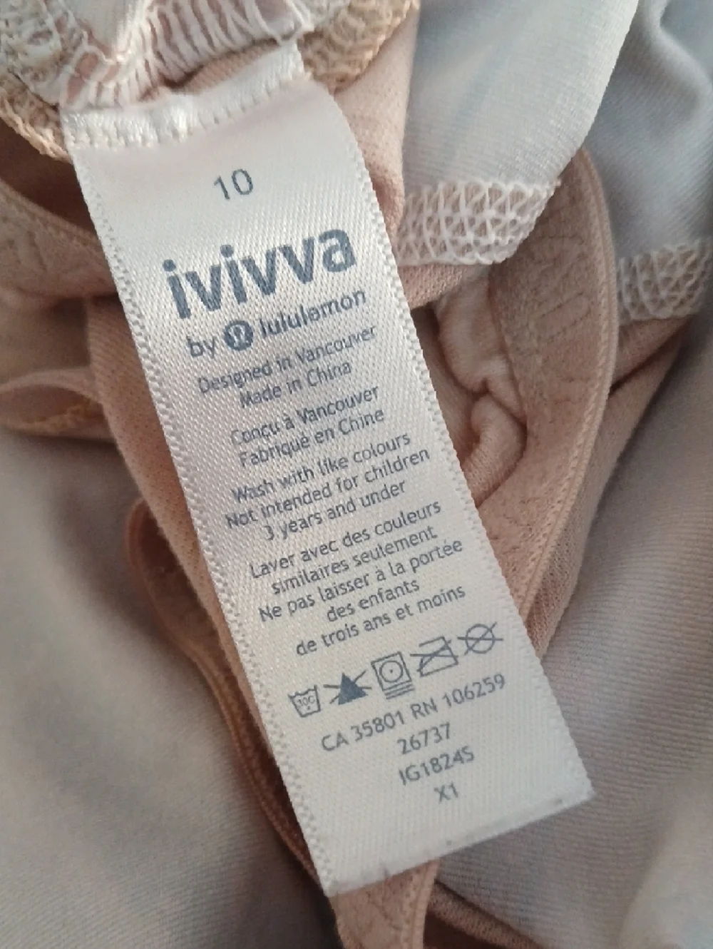 Ivivva Girls Mix Color Double‎ Dutch Activewear Pullover Tank Top 10